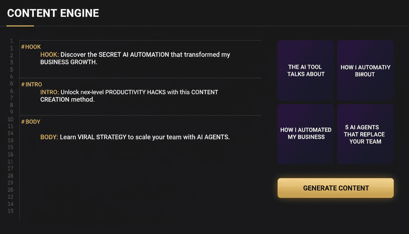 Content Engine preview